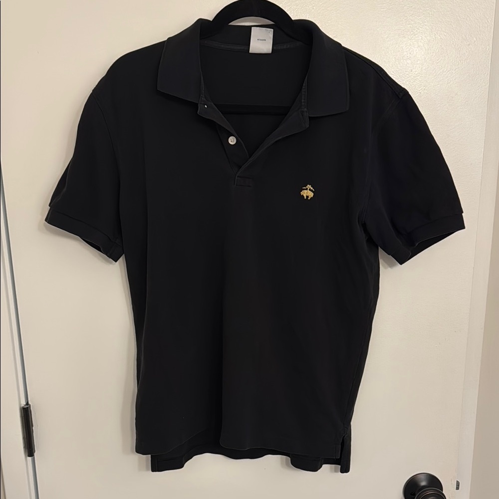 Vintage Brooks Brothers Performance Polo slim fit Black Medium